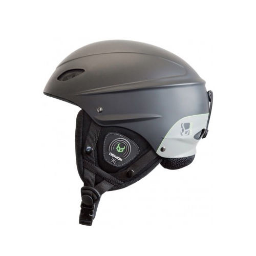 Горнолыжный шлем с наушниками и очками. Demon United Phantom